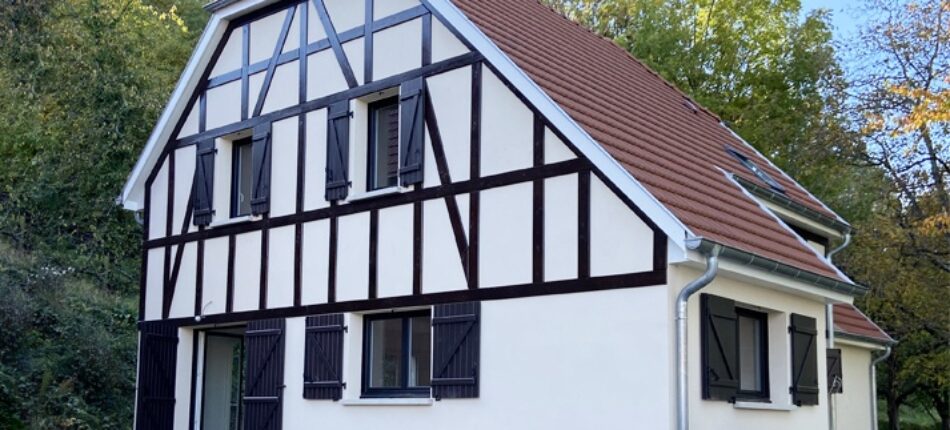 Réalisation d’une maison neuve à Andlau 