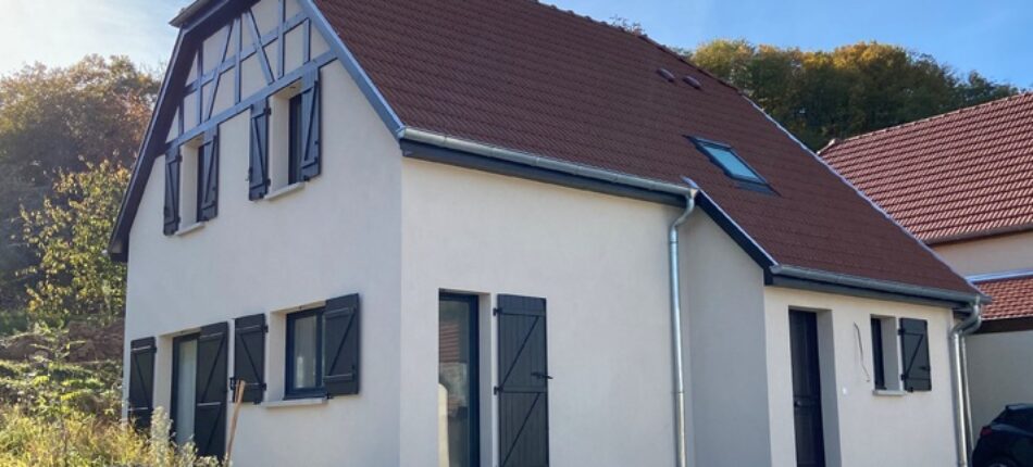 Réalisation d’une maison neuve à Andlau 