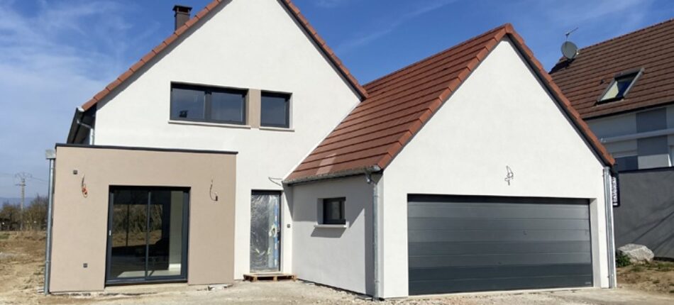 Réalisation d’une maison neuve à Andolsheim 