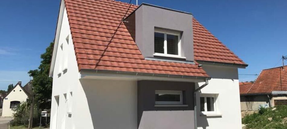 Réalisation d’une maison neuve à Beinheim 