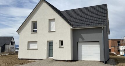 Réalisation d’une maison neuve à Benfeld