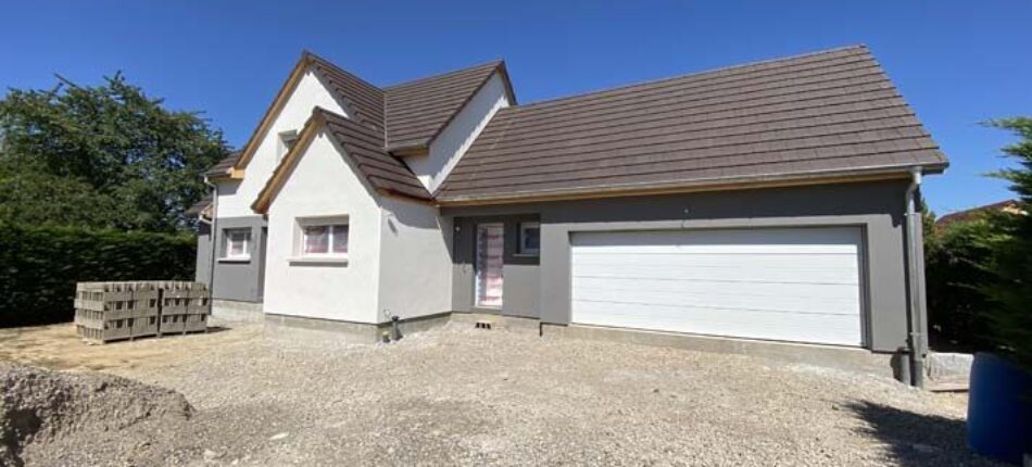 Réalisation d’une maison neuve à Bergholtz 