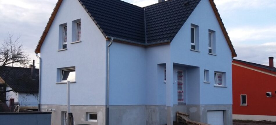 Réalisation d’une maison neuve à Betschdorf 