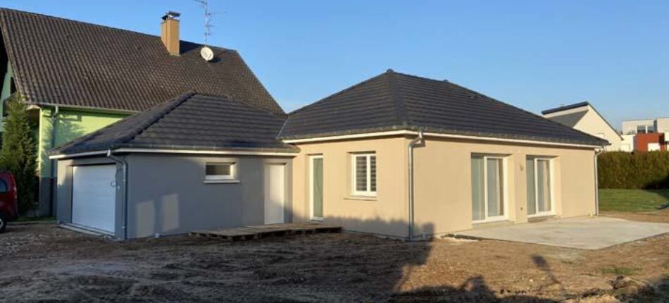 Réalisation d’une maison neuve à Bischwiller 