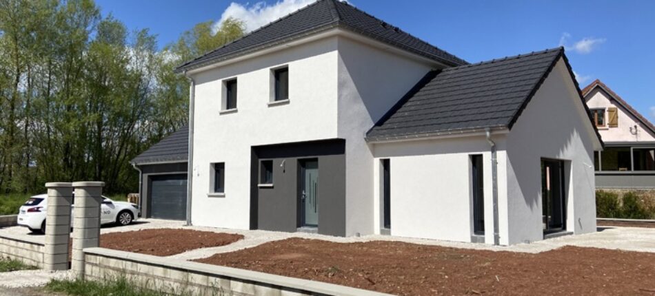 Réalisation d’une maison neuve à Fesches-Le-Châtel 