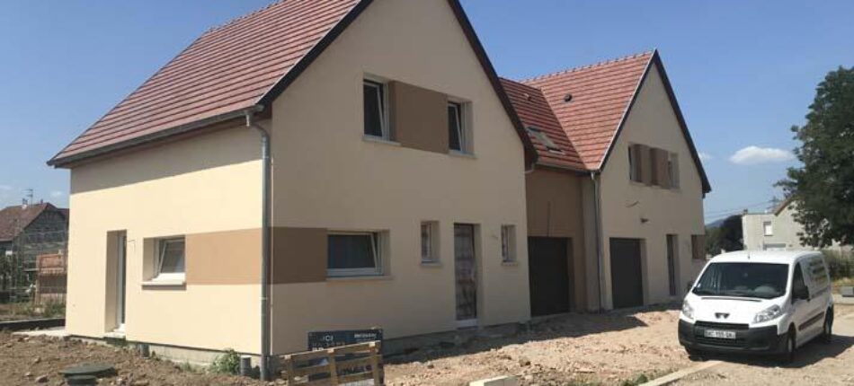 Réalisation d’une maison neuve à Gresswiller 