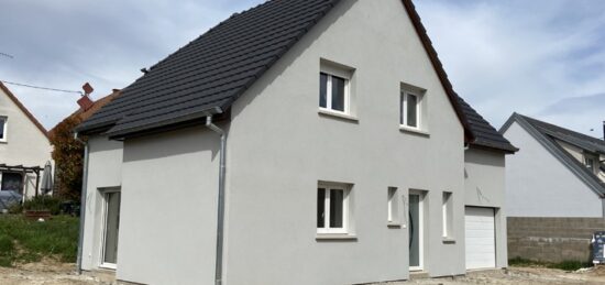 Réalisation d’une maison neuve à Griesheim-près-Molsheim