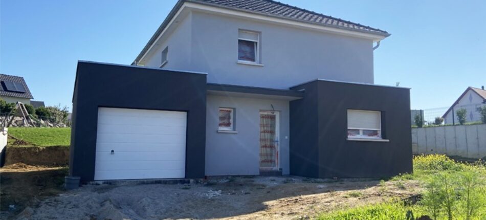 Réalisation d’une maison neuve à Gundershoffen 