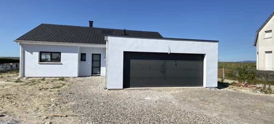 Réalisation d’une maison neuve à Hombourg 