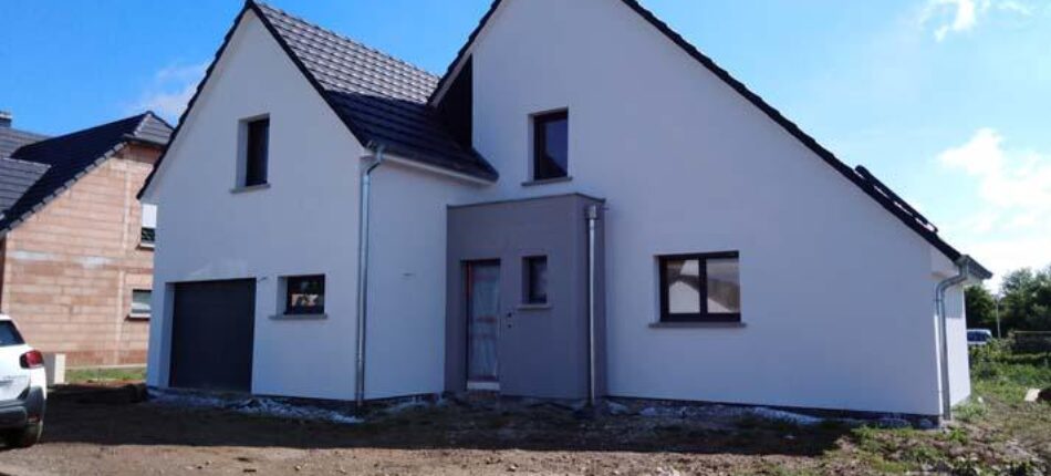 Réalisation d’une maison neuve à Innenheim 