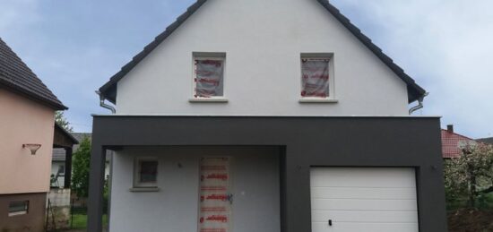 Réalisation d’une maison neuve à Kauffenheim
