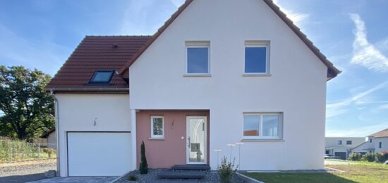 Réalisation d’une maison neuve à Kolbsheim