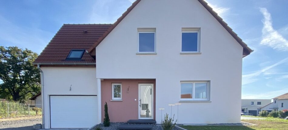 Réalisation d’une maison neuve à Kolbsheim 