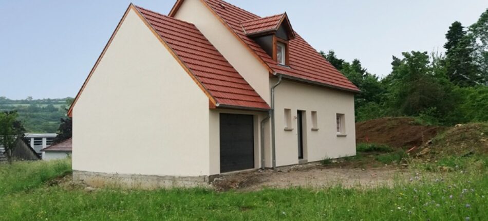 Réalisation d’une maison neuve à Marmoutier 