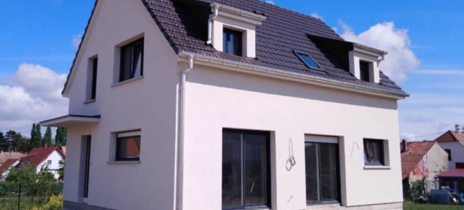 Réalisation d’une maison neuve à Merxheim 