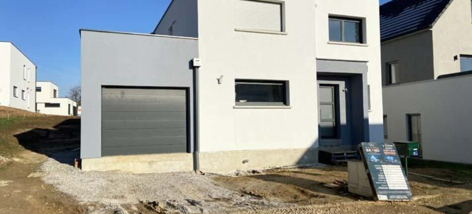 Réalisation d’une maison neuve à Mommenheim 