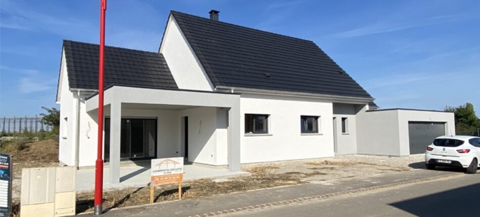 Réalisation d’une maison neuve à Sainte-croix-en-plaine 