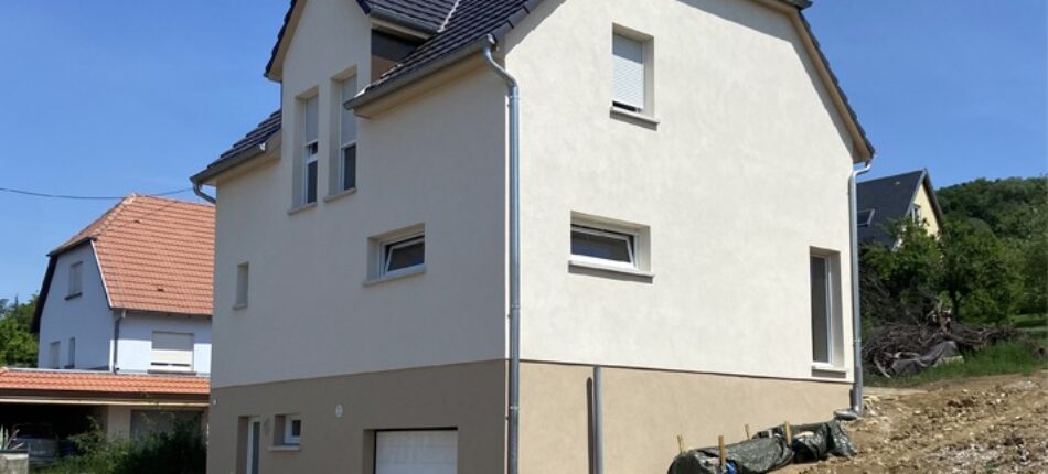 Réalisation d’une maison neuve à Scharrarbergheim 