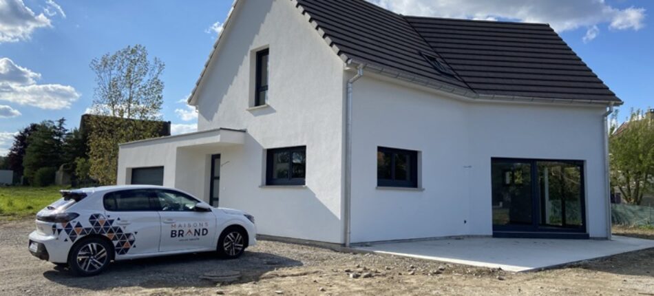 Réalisation d’une maison neuve à Steinbrunn-Le-Bas 