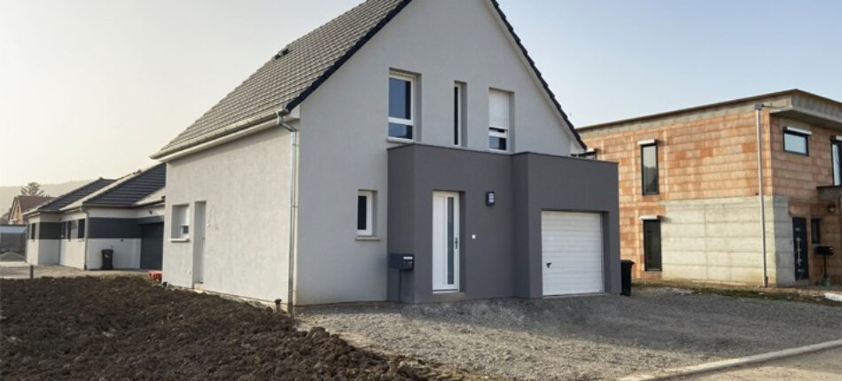 Réalisation d’une maison neuve à Turckheim 