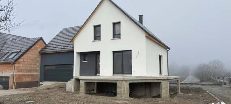 Réalisation d’une maison neuve à Wittisheim 