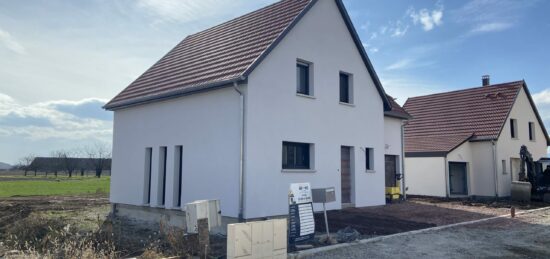 Réalisation d’une maisons neuve à Baldenheim