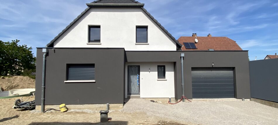 Réalisation d’une maison neuve à Hindisheim 