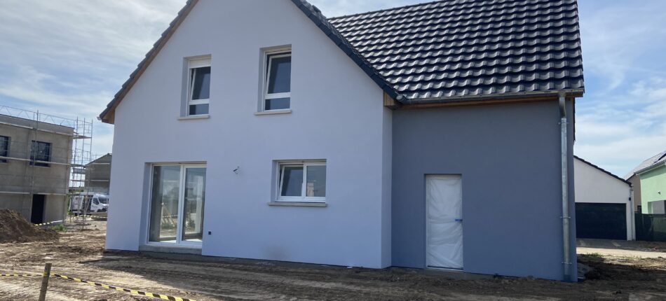 Réalisation d’une maison neuve à Schaeffersheim 