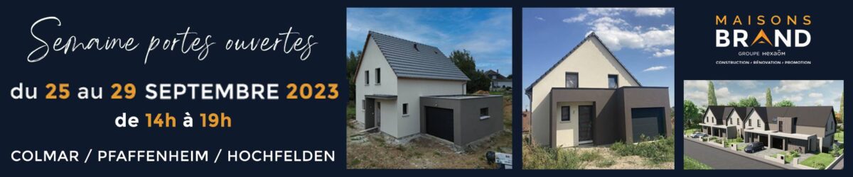 Portes ouvertes semaine du 25 au 29 septembre