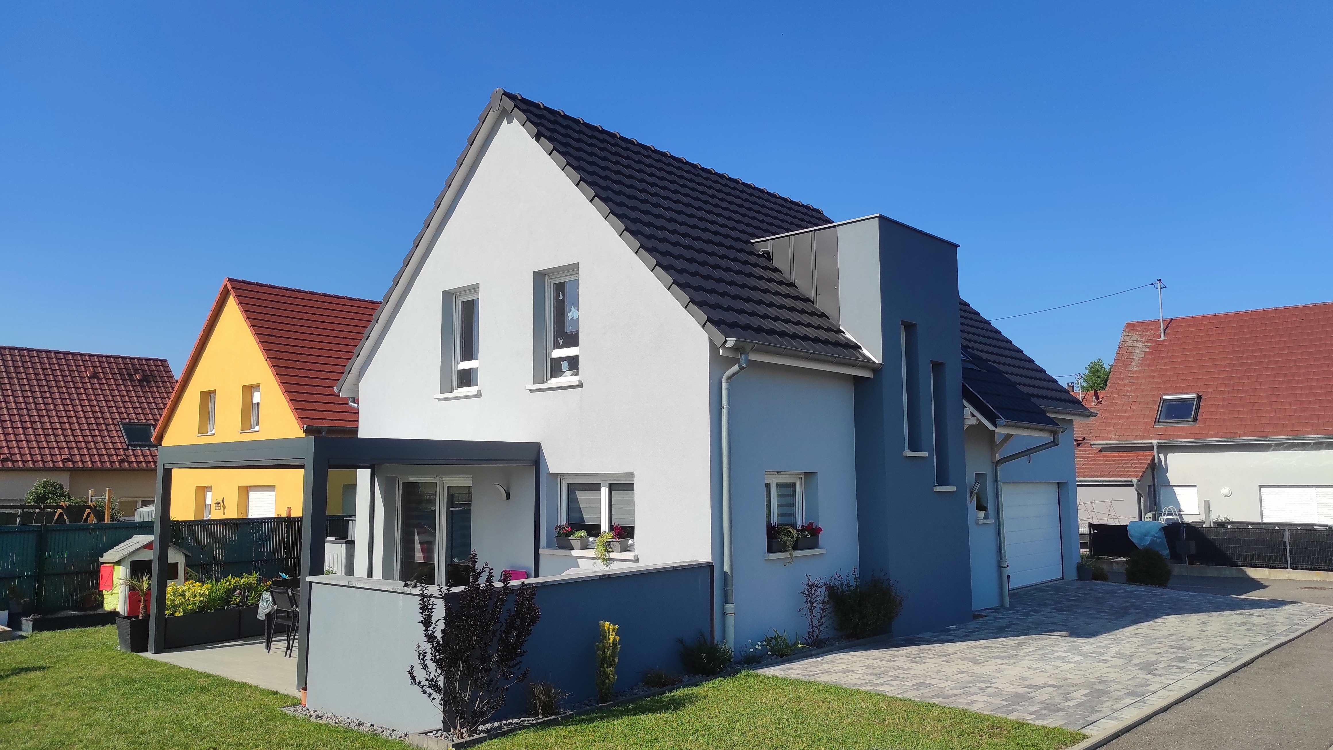 Construction maison contemporaine