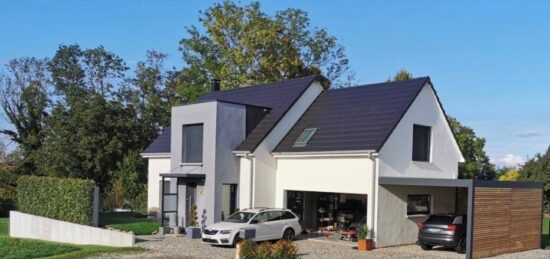 Construction d'une maison neuve à Helfrantzkirch
