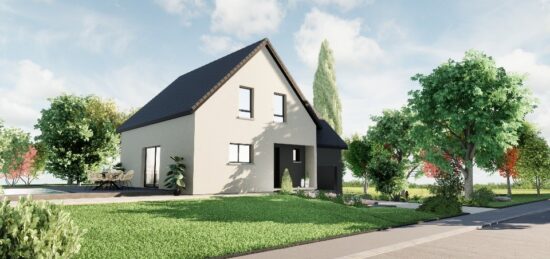 Maison neuve à Sand, Grand Est