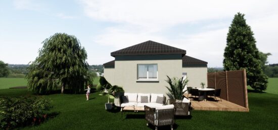 Maison neuve à , Bas-Rhin