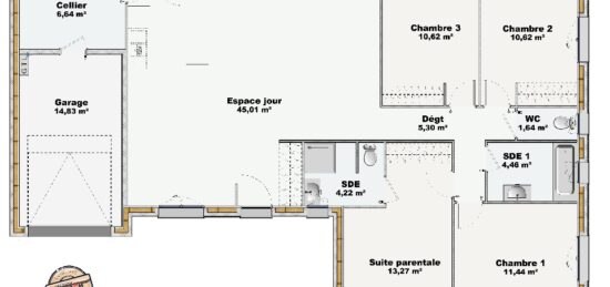 Maison neuve à , Bas-Rhin