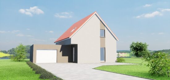 Maison neuve à Sand, Grand Est