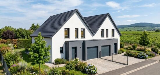 Maison neuve à Algolsheim, Grand Est