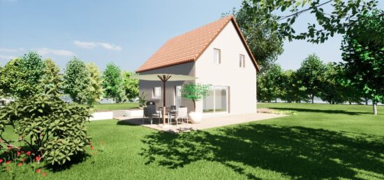 Maison neuve à , Bas-Rhin