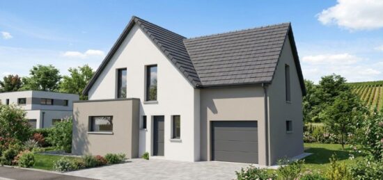 Maison neuve à , Bas-Rhin