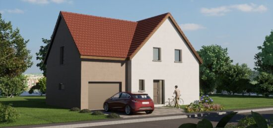 Maison neuve à Andlau, Grand Est