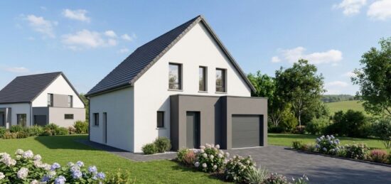 Maison neuve à Bischwihr, Grand Est