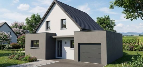 Maison neuve à Dietwiller, Grand Est