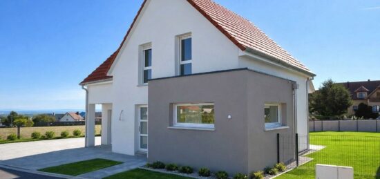 Maison neuve à , Haut-Rhin