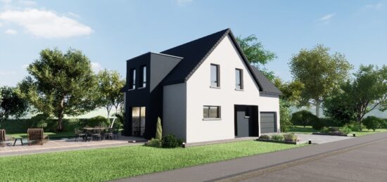 Maison neuve à , Bas-Rhin