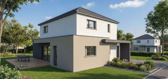 Maison neuve à , Bas-Rhin