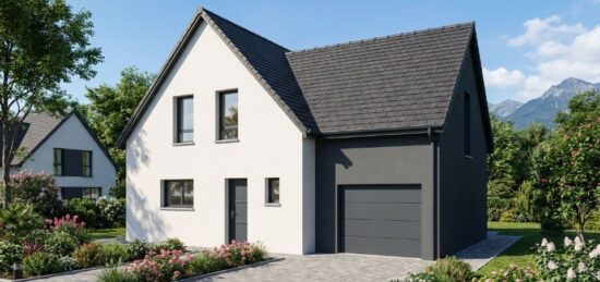 Maison neuve à Niederhergheim, Grand Est