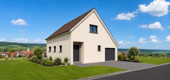 Maison neuve à Beblenheim, Grand Est