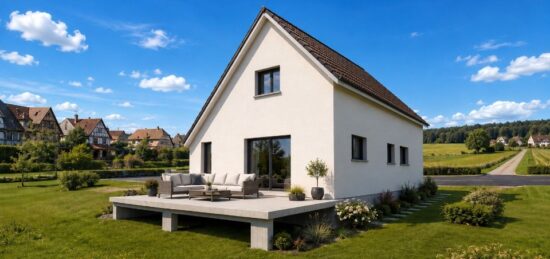 Maison neuve à , Haut-Rhin