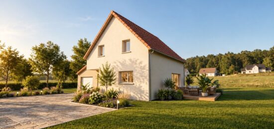 Maison neuve à , Bas-Rhin