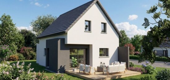 Maison neuve à , Bas-Rhin